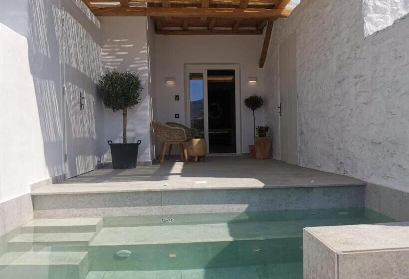 ハイドロマッサージバス付きスイート, Oliving Mykonos Luxury Suites