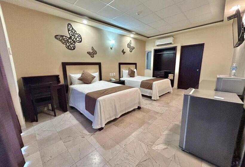 חדר סטנדרט שתי מיטות זוגיות, Yorio Inn