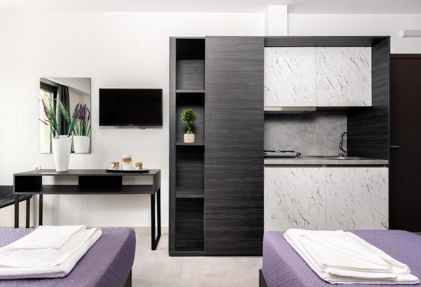 غرفة إقتصادية ثلاثية, Asteras Studios