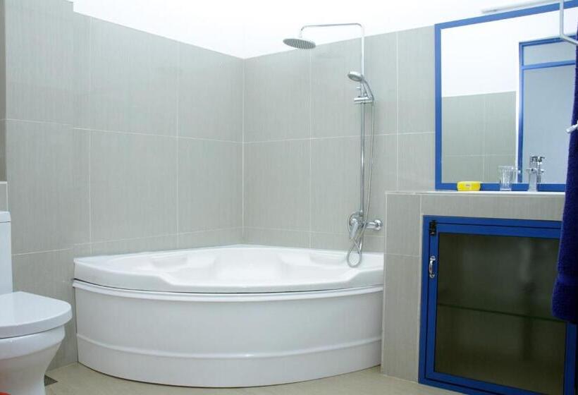 غرفة ديلوكس مطلّة علي البحر, Jagabay Resort & Surfing School