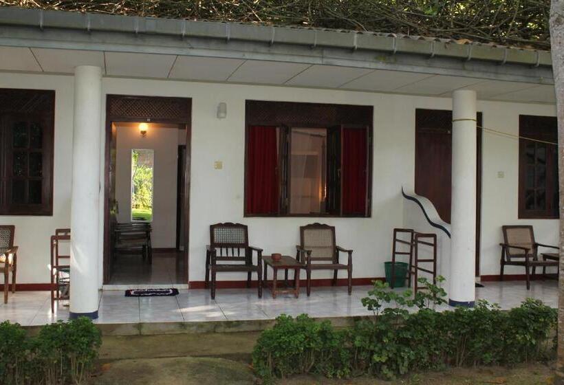 可看到泳池的单人间, Jagabay Resort & Surfing School