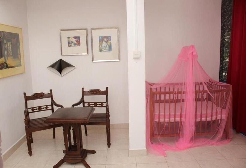 غرفة عائلية مطلّة علي البحر, Jagabay Resort & Surfing School