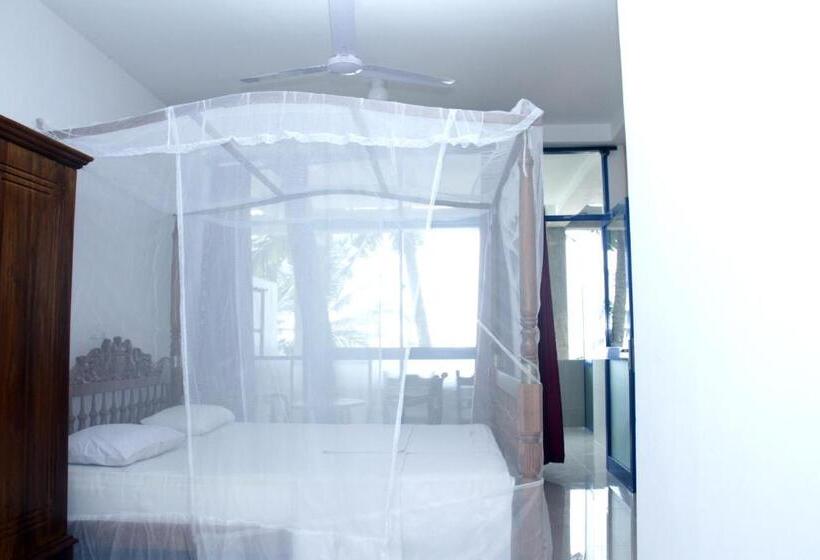 غرفة قياسية متصلة مطلّة علي البحر, Jagabay Resort & Surfing School