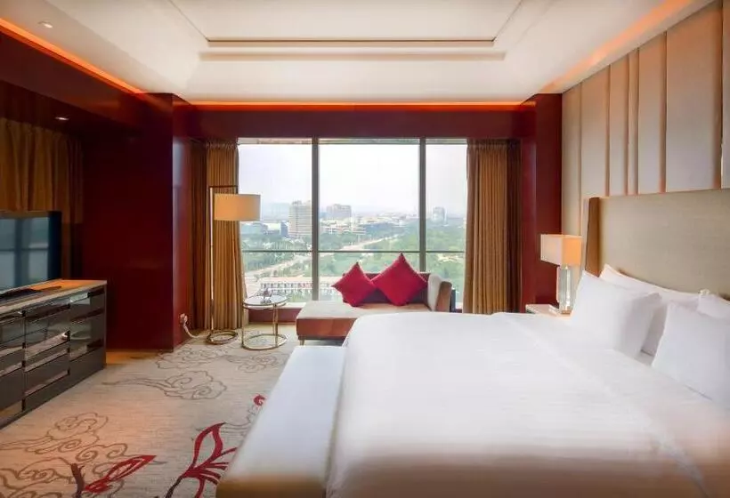 キングサイズベッドのスタンダードルーム, Sanding New Century Grand Hotel Yiwu