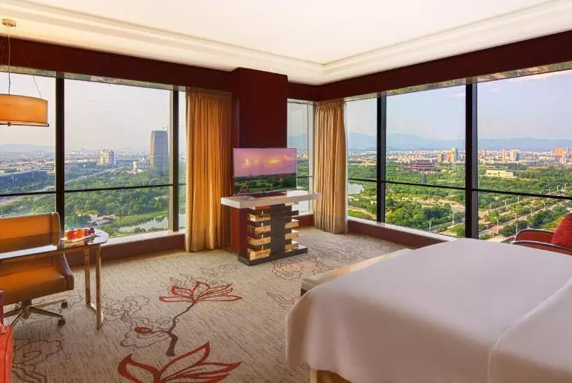 キングサイズベッドのスタンダードルーム, Sanding New Century Grand Hotel Yiwu
