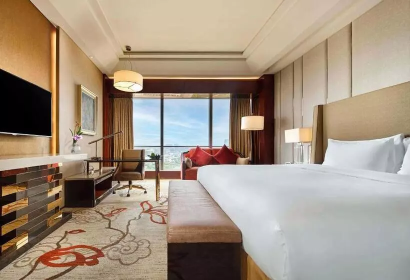キングサイズベッドのスタンダードルーム, Sanding New Century Grand Hotel Yiwu