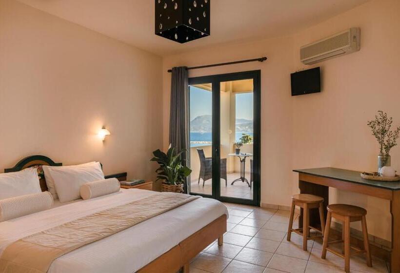 חדר סטנדרט נוף לים, Griffon Kymi Hotel Previously Known As Valledi Village