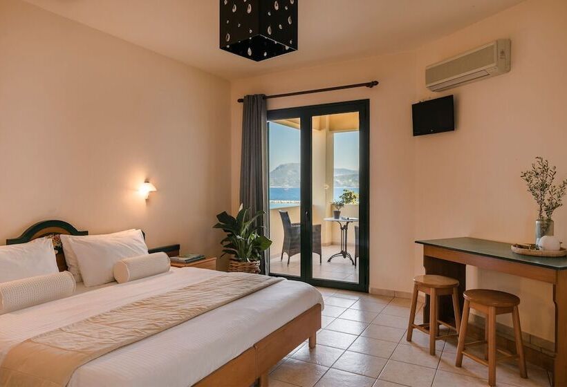 חדר סטנדרט נוף לים, Griffon Kymi Hotel Previously Known As Valledi Village