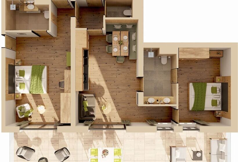 ジュニアスイート, Firstpeak Zauchensee