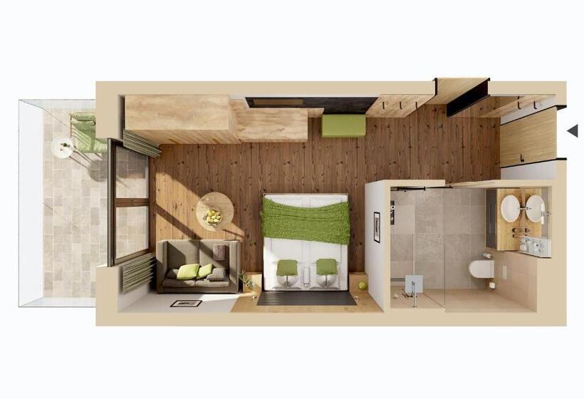 スーペリアールーム, Firstpeak Zauchensee