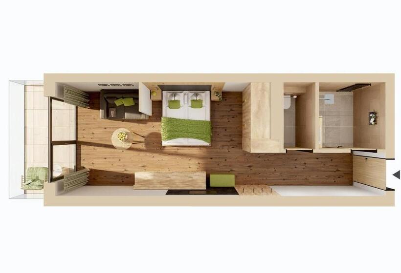 デラックスルーム, Firstpeak Zauchensee