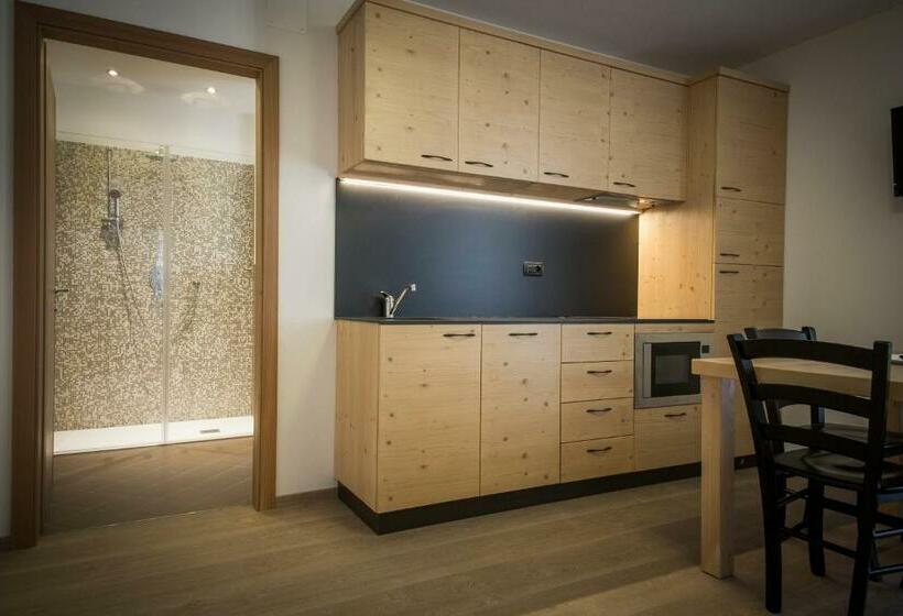 شقة غرفة واحدة, Aparthotel Dolomites Living&relax