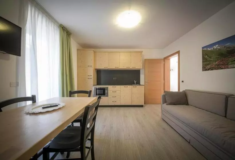 １ベッドルームのスーペリアアパートメント, Aparthotel Dolomites Living&relax