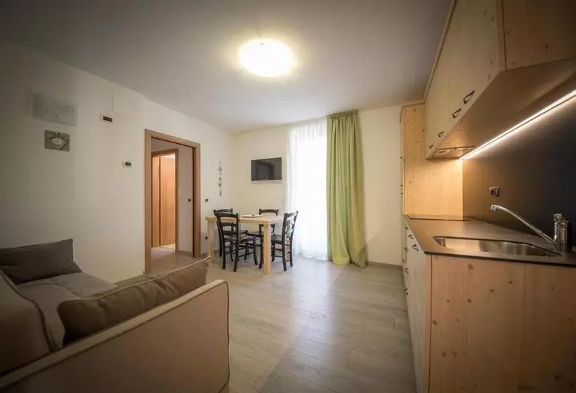 １ベッドルームのスーペリアアパートメント, Aparthotel Dolomites Living&relax