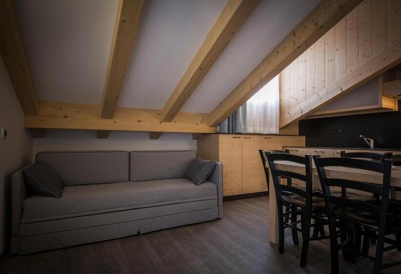 Апартаменты Superior 2 Спальни, Aparthotel Dolomites Living&relax