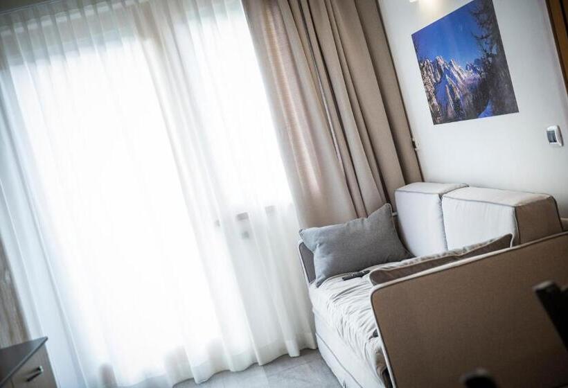 شقة غرفة واحدة, Aparthotel Dolomites Living&relax