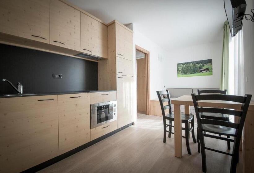 شقة غرفة واحدة, Aparthotel Dolomites Living&relax