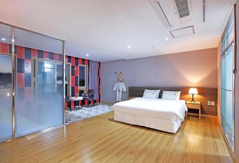 غرفة ديلوكس, Dome Hotel Geoje