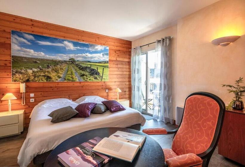 수피리어 룸, Logis Hôtel Restaurant Gilles Moreau Laguiole