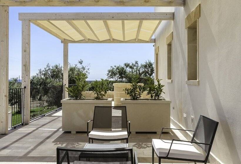 חדר סופריור נוף לים, Tenuta Monticelli