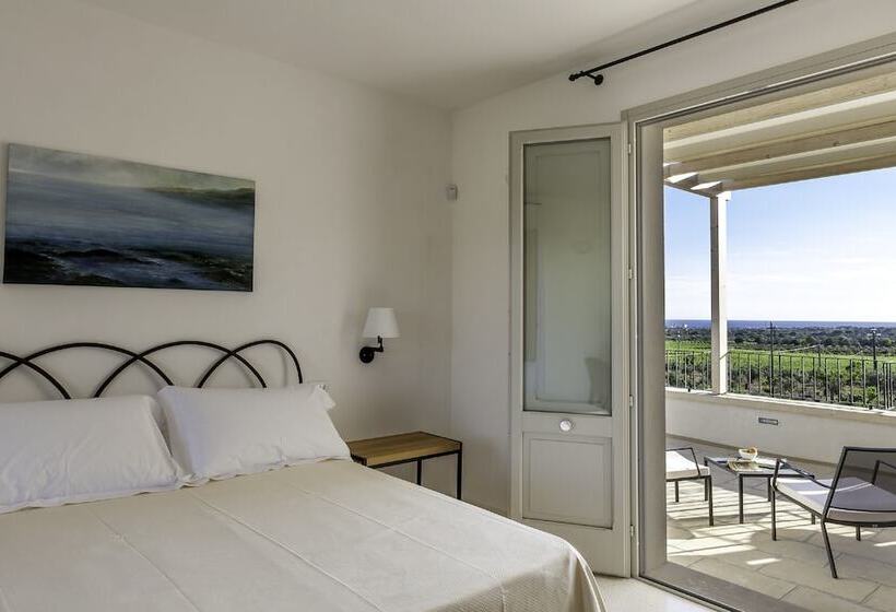 חדר סופריור נוף לים, Tenuta Monticelli