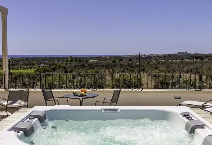 Deluxe-huone Merinäkymä, Tenuta Monticelli