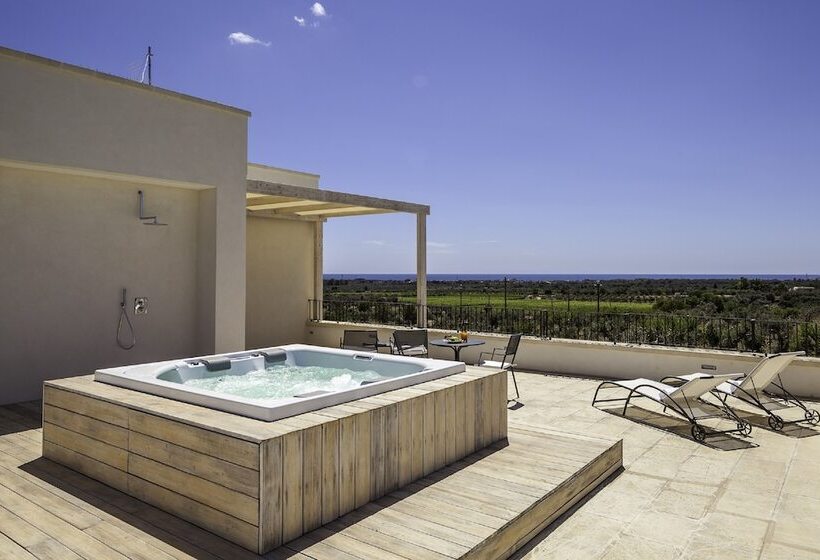 חדר דלוקס נוף לים, Tenuta Monticelli