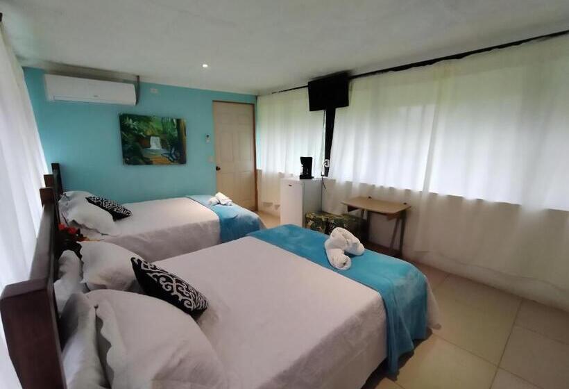 غرفه قياسيه سريرين مزدوجين, Hospedaje La Galerie