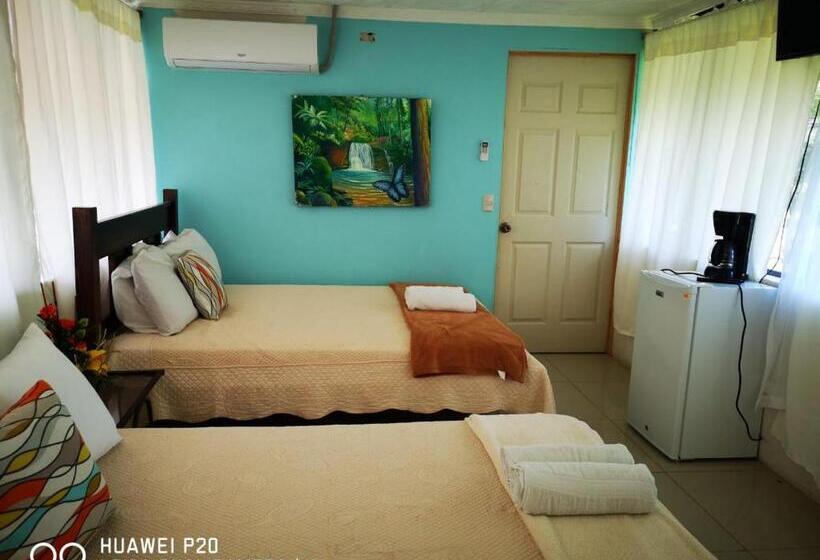 غرفه قياسيه سريرين مزدوجين, Hospedaje La Galerie