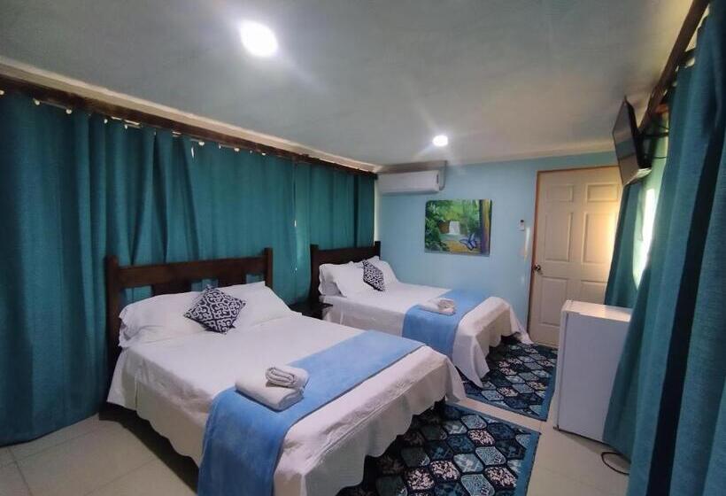 غرفه قياسيه سريرين مزدوجين, Hospedaje La Galerie