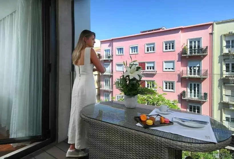 バルコニー付きデラックスルーム, Lux Lisboa Park