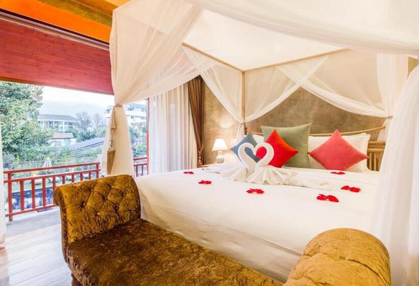 带泳池观景的行政房, The Chaya Resort And Spa