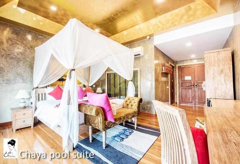 套房配有游泳池, The Chaya Resort And Spa