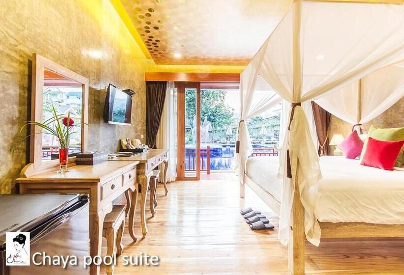 套房配有游泳池, The Chaya Resort And Spa