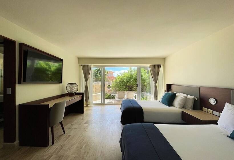 デラックスビラの１ベッドルーム, Royal Select At Grand Park Royal Cancún   All Inclusive   Adults Only