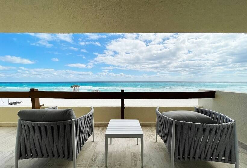 オーシャンビューのデラックス１ベッドルームビラ, Royal Select At Grand Park Royal Cancún   All Inclusive   Adults Only