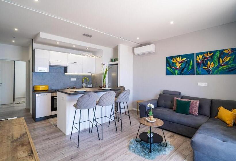 דירת סופריור, חדר שינה 1, נוף לים, Apartments Sandito