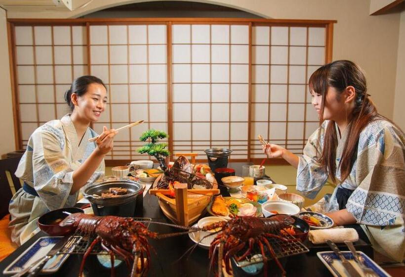 Standard room with outdoor bath, Ijika Daiichi Hotel Kagura