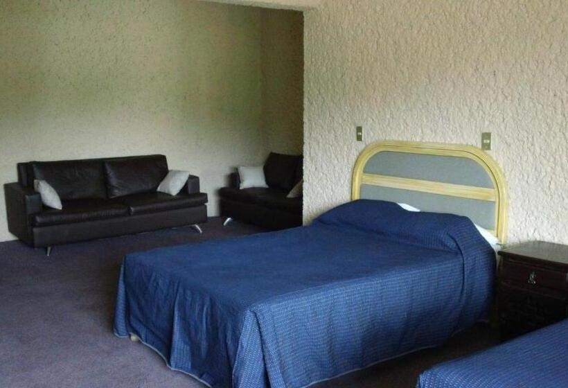 غرفه قياسيه سريرين مزدوجين, Villa Monarca Inn