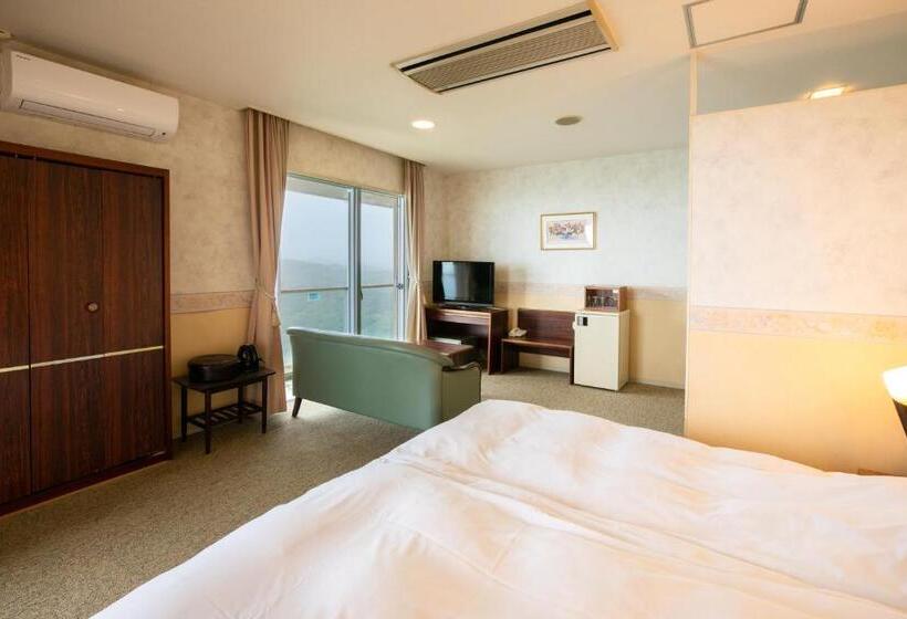 חדר סטנדרט נוף לים, Ijika Daiichi Hotel Kagura
