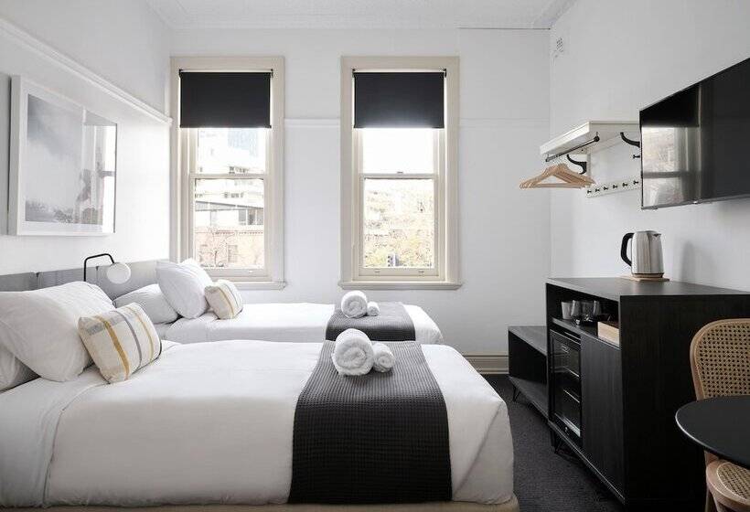 اتاق استاندارد با سرویس بهداشتی مشترک, Dunkirk Hotel Pyrmont