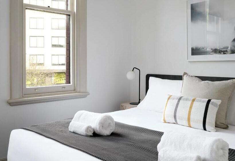 اتاق استاندارد با سرویس بهداشتی مشترک, Dunkirk Hotel Pyrmont