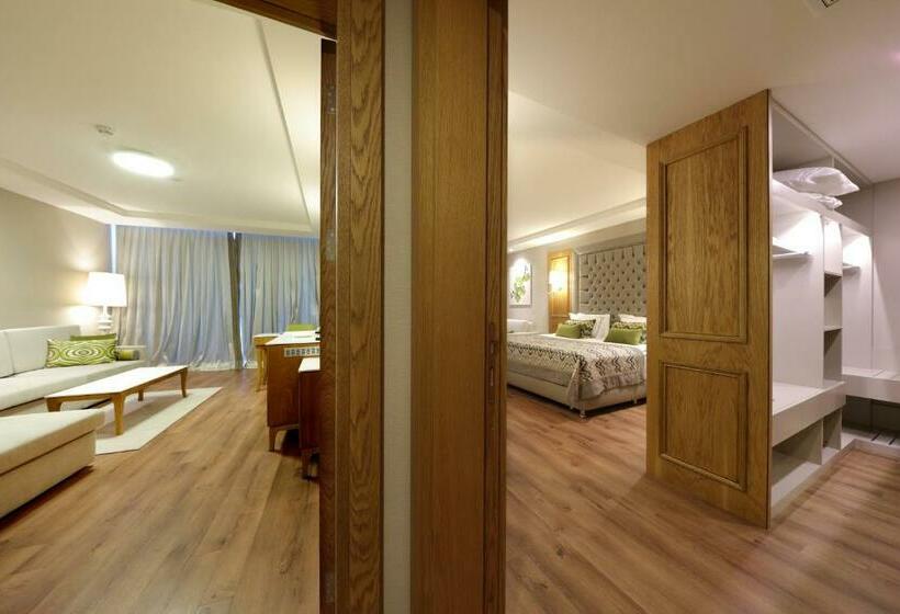 带风景豪华套房, Sueno Hotels Deluxe Belek