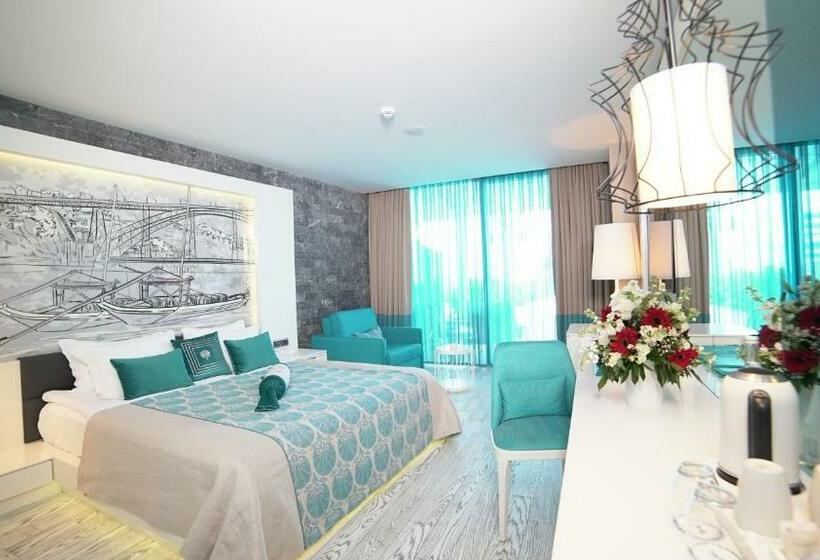 جناح ديلوكس مطل على البحر, Sueno Hotels Deluxe Belek