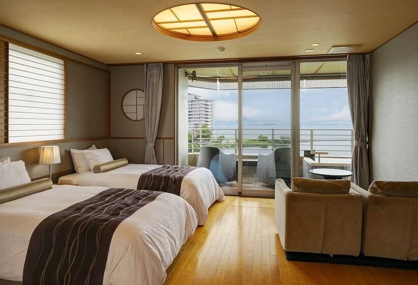 غرفة ديلوكس, Biwako Ryokusuitei