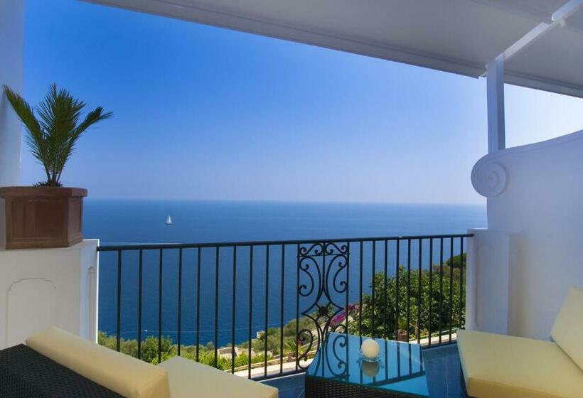 اتاق استاندارد با چشم‌انداز دریا, Villa Gianlica