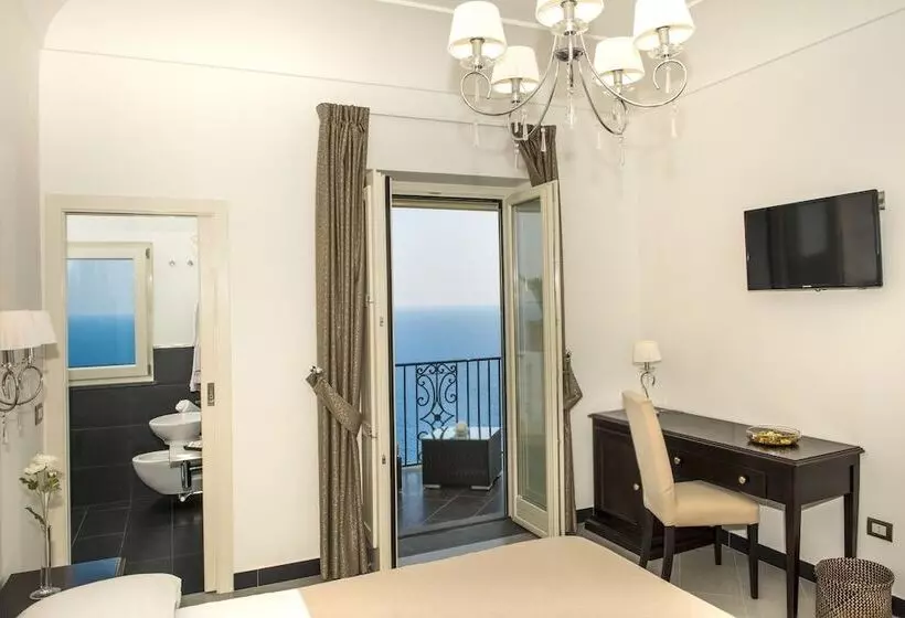 اتاق استاندارد با چشم‌انداز دریا, Villa Gianlica