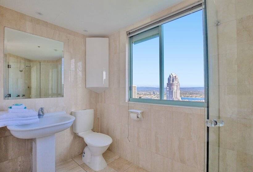 דירת פנטהאוז 1 חדרי שינה, The Waterford On Main Beach