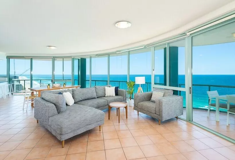 1ベッドルームペントハウスアパート, The Waterford On Main Beach