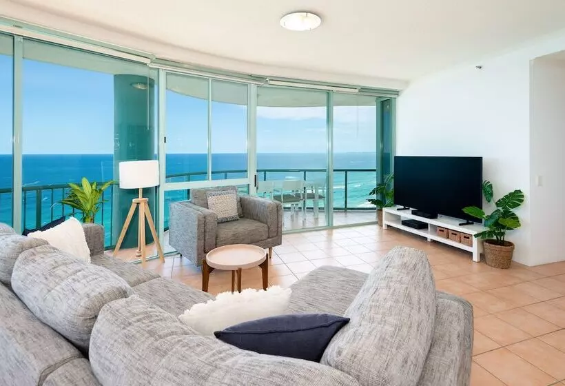1ベッドルームペントハウスアパート, The Waterford On Main Beach